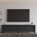 Belor TV benk 160x45x35 cm   Antrasitt