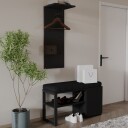 Uniqo Hallstativsett 35x90x35 cm   Svart