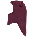 Huttelihut Balaclava - Ullfleece - 1-lag - Port Royale m. Ører - Huttelihut - 4-6 år (104-116) - Balaclava - enkel - Bordeaux