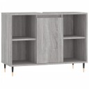  Baderomsskap grå eik 80x33x60 cm konstruert tre