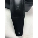 Profile Fpb01 Guitar Strap Svart Pro Italian Leather