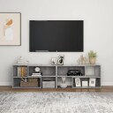 vidaXL TV-benk betonggrå 149x30x52 cm sponplate