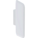GEBERIT skillevegg for urinal i plast, hvit