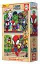 Educa 2x25 Spidey m/Fantastiske venner Tre