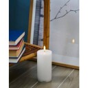 SIRIUS Sille Exclusive lys, Ø7,5cmx15cm, hvit