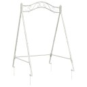 vidaXL Svingramme Antikk hvit 113 x 121,5 x 168 cm Stål