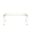 Jacques Dining Table Brass