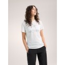 ArcTeryx  Arc'Word Cotton T-Shirt SS W Dame, 017552 White Light, S