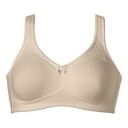 NATURANA BH Molded Cotton Soft Bra Beige bomull D 75 Dame