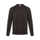 Hasse Sweater Coffee L Lambswool sweater