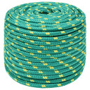  Båttau grønn 12 mm 100 m polypropylen