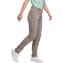 Bergans Convertible Zip Off Softshell Pants Women Rock Taupe 40