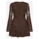 Rotate Birger Christensen Dame Kjoler Brun L,