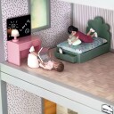 Lundby tenåringsrom møbler til soverom i dukkehus
