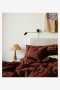 Midnatt   Putetrekk Cortado 2 stk   Brun