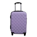 Borg Living Kabinkoffert - Hardcase lettvekt koffert - Str. liten - Diamant lilla