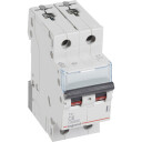 Legrand 5 stk TX³ MCB automatsikring C6 2P 2M 10/10KA