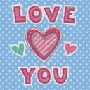 Diamond Dotz Diamantmalingsett 870 Dotz Love You