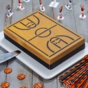 Decora Kakestensil Basketballbane 30x20 Cm 