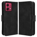 Motorola Moto G84 Lommebok-deksel med Kortholder Svart