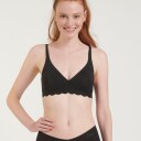 Sloggi BH ZERO Microfibre 2.0 Soft Bra Svart X-Small Dame