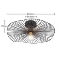 Lindby Ruota taklampe av metall