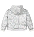 Billieblush Polstret Jakke   Puffer   Hvit Metallisert   Billieblush   3 år (98)   Dunjakke   Grå