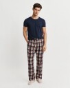 Gant Flannel Check Pajama Pants Rød