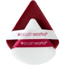 Brushworks Limited Edition Triangular Powder Puff Duo