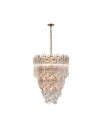 Adele Waterfall lysekrone trippel antikk messing