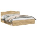  Sengestamme med hodegjerde Sonoma 200 x 200 cm Massiv furu