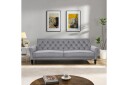 Sovesofa uten divan og sjeselong Loft24 Tyne sovesofa 3 seter Grå  