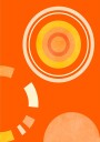 energizing abstract Poster Plakat / 100x150cm