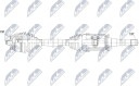 NTY NPW BM 252 Drivaksel