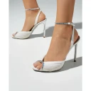 Aquazzura Dame Sko Hvit 39 EU,