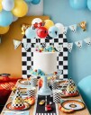 Partydeco Ballong Kake Dekorasjonsett Racing
