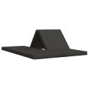vidaXL Sammenleggbar sofabed 140 x 67 x 15 cm Mørkegrå
