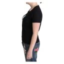 Moschino Dame Topper Svart S,