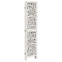  Romdeler 5 paneler hvit heltre keisertre 8721012074385