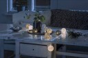 Trendcollection Slynge med sorte og hvite baller