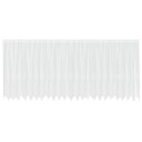  Gardiner med gardiner Hvit 600 x 180 cm Polyester