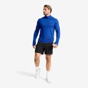 Revolutionrace Herre Overdeler Langermede skjorter Impulse Half zip Top Herre Surf the Web M