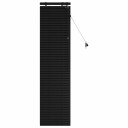 vidaXL Venetiansk persienne Svart 50 x 160 cm 35 mm