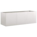 vidaXL Plantekasse 120x40x40 cm rustfritt stål