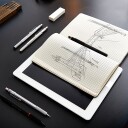Rotring rOtring 8 Mechanical Pencil  .5 mm  Svart Metal Barrel