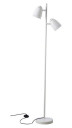 Superliving Dynamo Twin gulvlampe hvit
