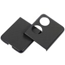 Huawei P50 Pocket Slim Deksel Karbonfiber Svart