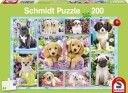 Schmidt Puzzles 56162 Puslespill 200 Brikker Valper