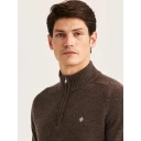 Morris Stockholm Herre Strikkevarer Brun S,
