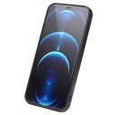 Qialino Business Style iPhone 12 Pro Max Skinndeksel Svart